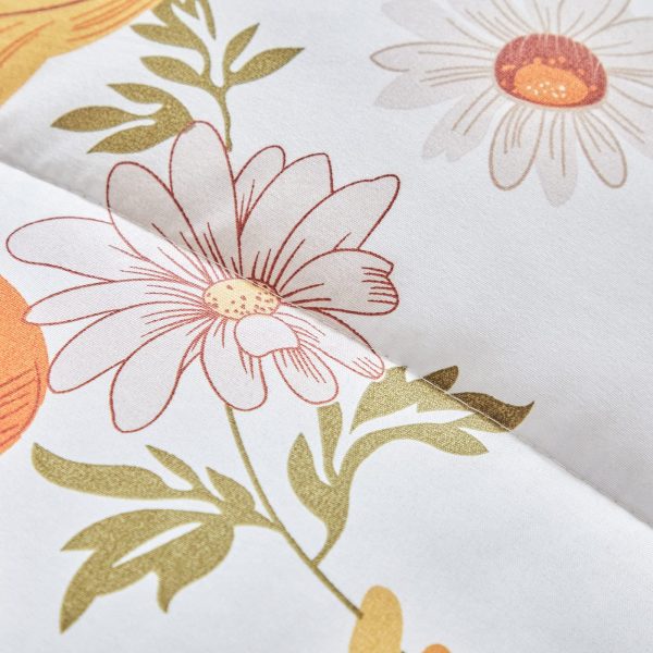 Autumn floral print suit