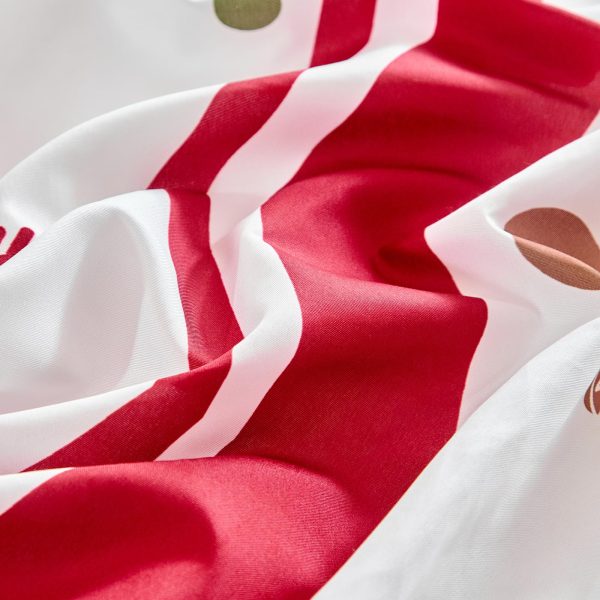 Christmas tree and snowflake pattern microfiber set