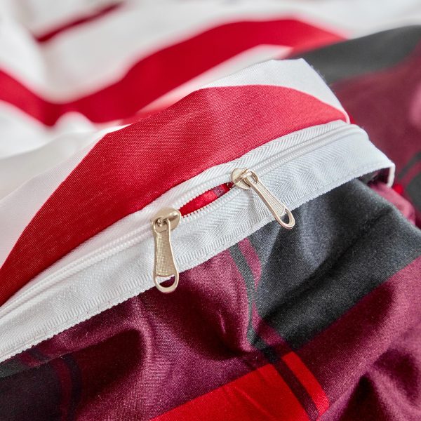 Christmas tree and snowflake pattern microfiber set