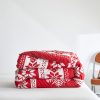Red Nordic Snowflake Holiday Comfort Duvet Cover Set