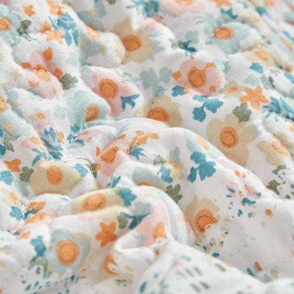 Patchwork floral duvet cover set